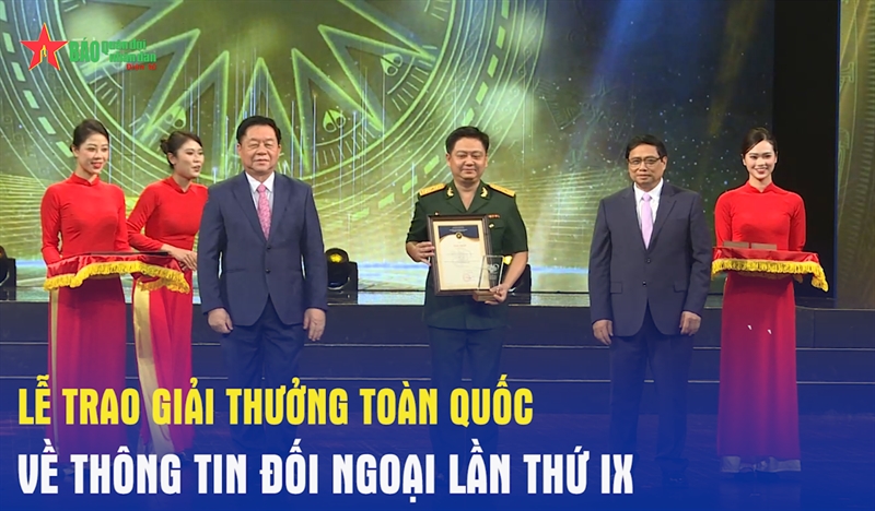 Lễ trao Giải thưởng toàn quốc về Thông tin đối ngoại lần thứ IX