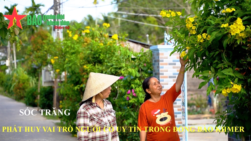 Sóc Trăng phát huy vai trò người có uy tín trong đồng bào Khmer