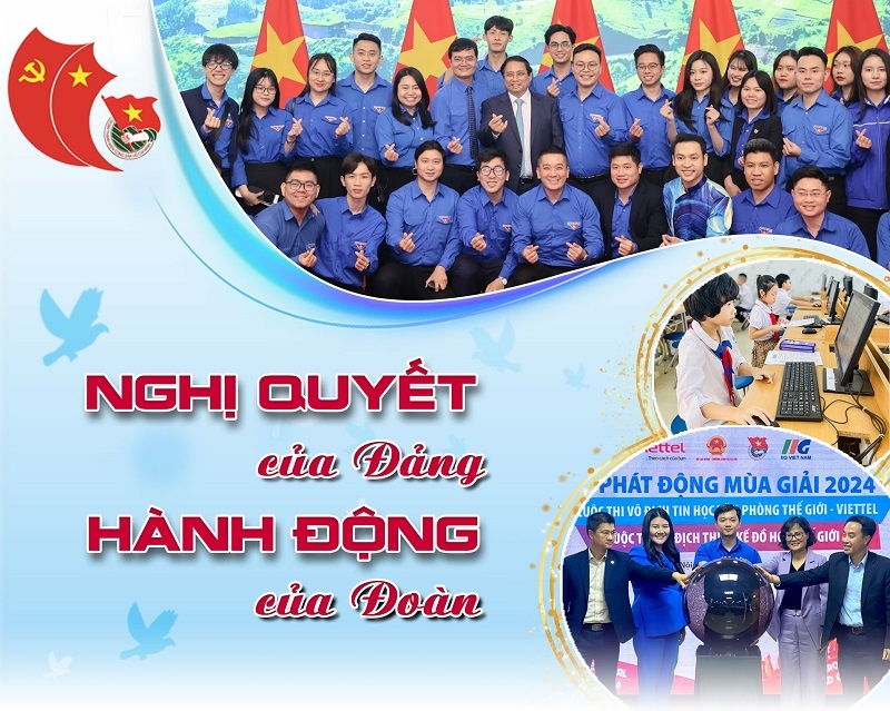 Nghị quyết của Đảng - Hành động của Đoàn - Bài 2: Tiên phong chuyển đổi số - dấu ấn đột phá từ những công trình, phần việc