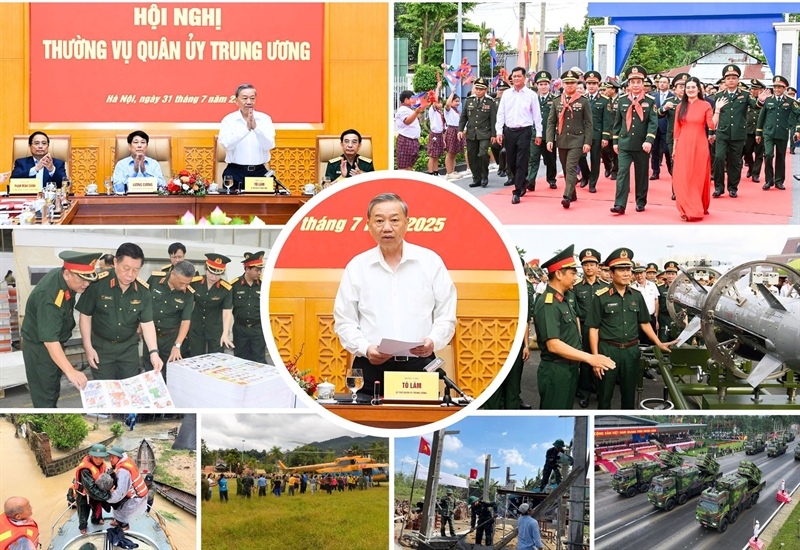 Những dấu ấn nổi bật trong công tác quân sự, quốc phòng năm 2025
