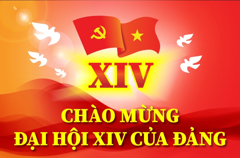 Chào mừng Đại hội XIV của Đảng