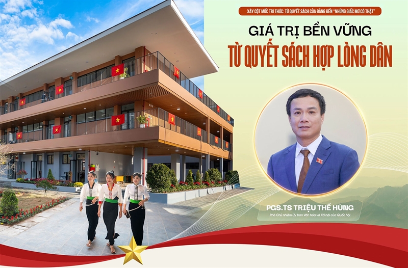 Xây cột mốc tri thức: Từ quyết sách của Đảng đến 