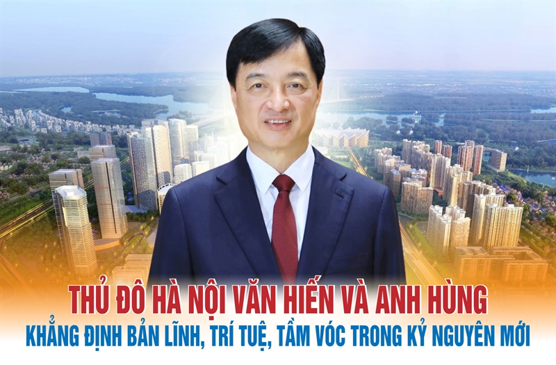 Thủ đô Hà Nội văn hiến và anh hùng - Khẳng định bản lĩnh, trí tuệ, tầm vóc trong kỷ nguyên mới