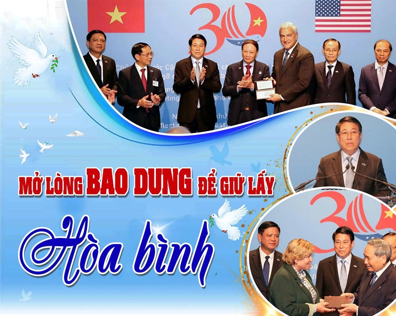 Mở lòng bao dung để giữ lấy hòa bình Mở lòng bao dung để giữ lấy hòa bình