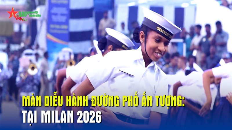 MILAN 2026: Màn diễu hành đường phố ấn tượng