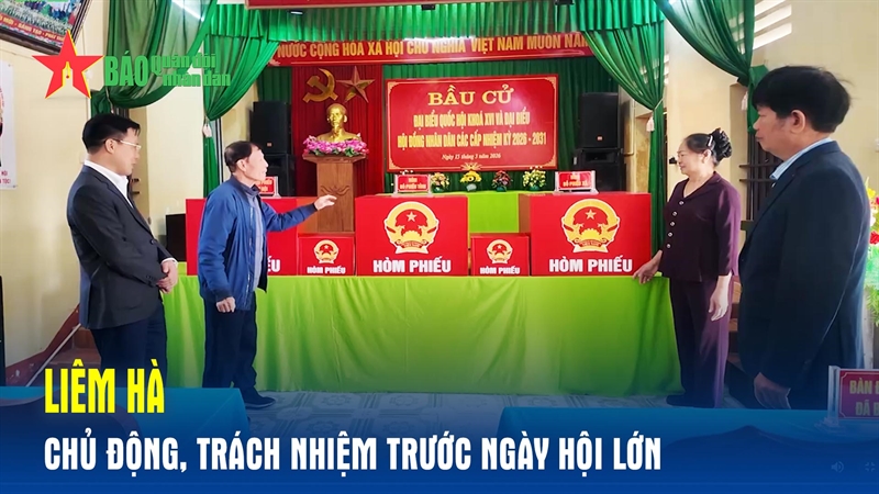 Liêm Hà chủ động, trách nhiệm trước ngày hội lớn