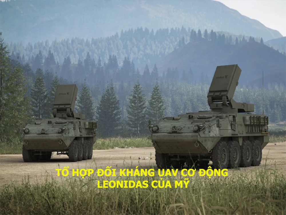 Tổ hợp đối kháng UAV cơ động Leonidas của Mỹ