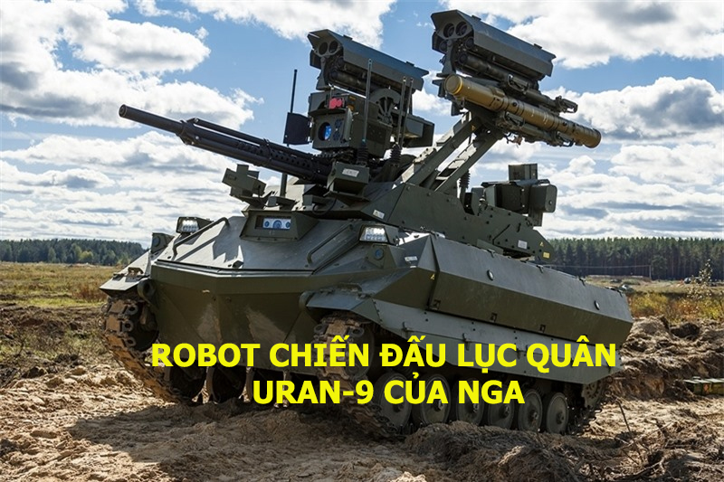 Robot chiến đấu lục quân Uran-9 của Nga