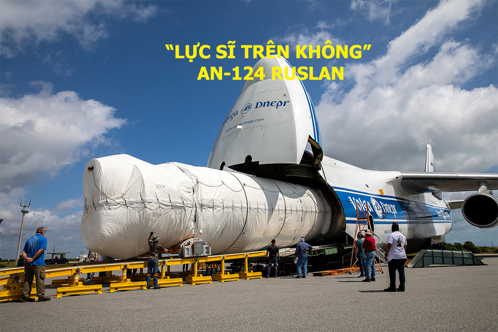 “Lực sĩ trên không” An-124 Ruslan
