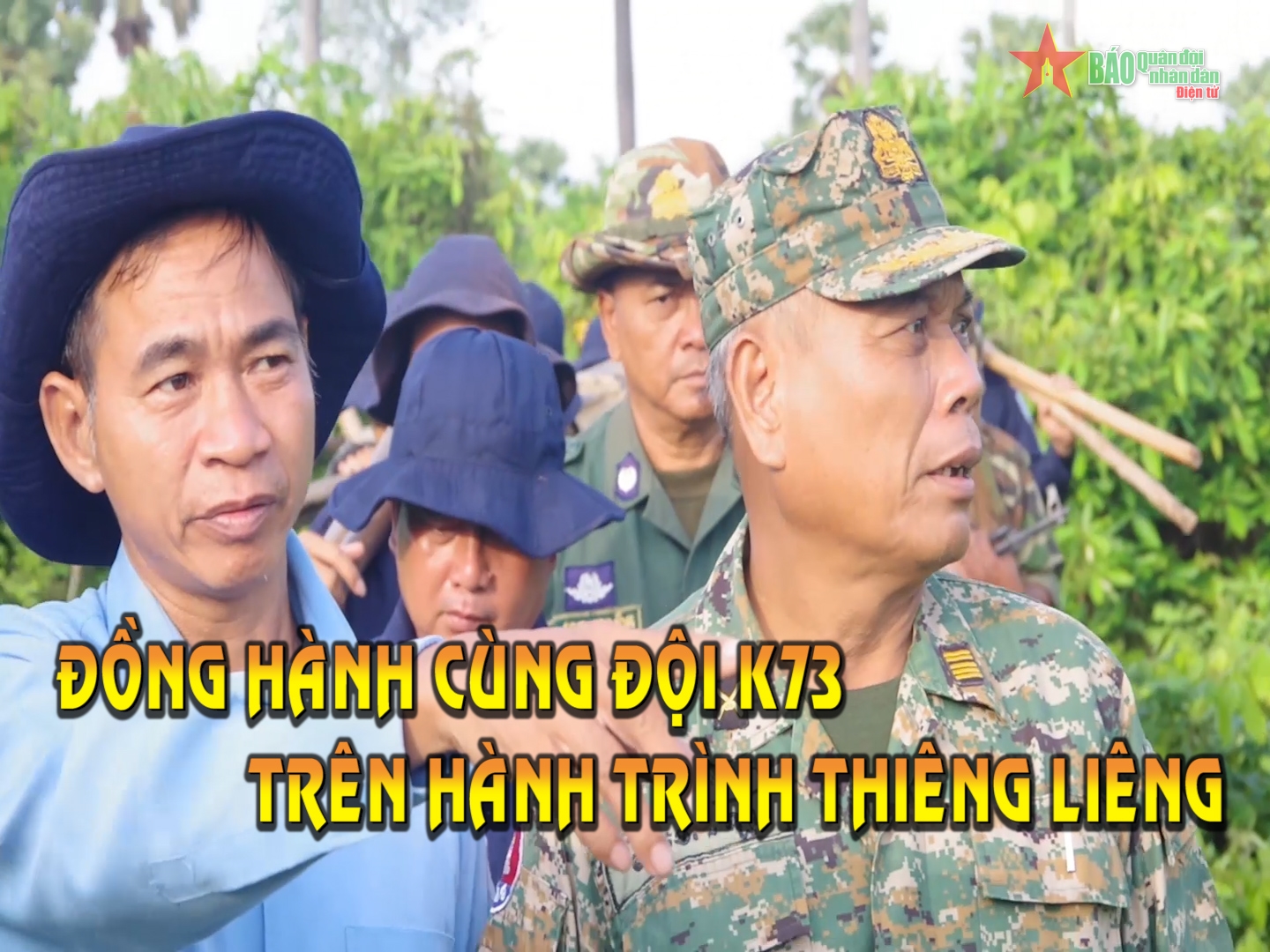 Đồng hành cùng Đội K73 trên hành trình thiêng liêng