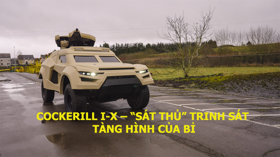 Cockerill i-X – “Sát thủ” trinh sát tàng hình của Bỉ