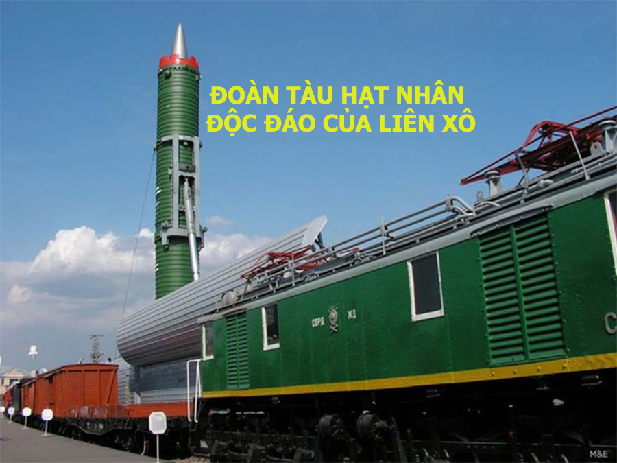 Đoàn tàu hạt nhân độc đáo của Liên Xô