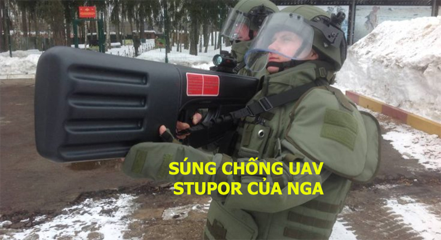 Súng chống UAV Stupor của Nga