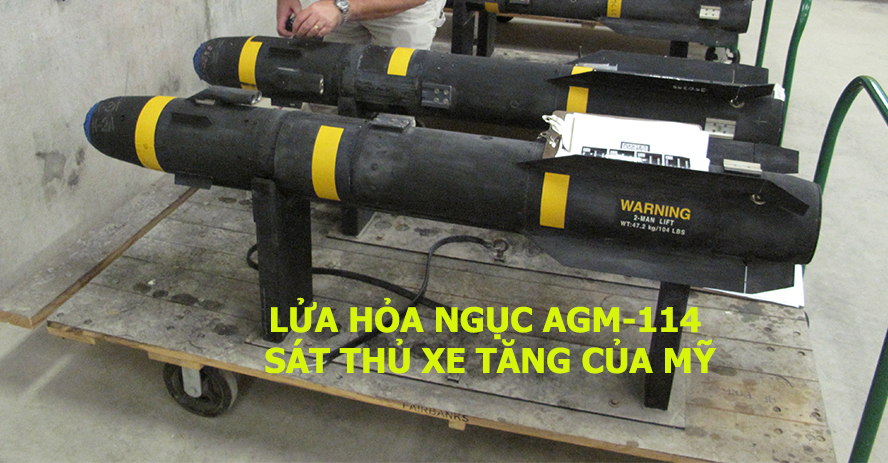 Lửa hỏa ngục AGM-114 –  Sát thủ xe tăng của Mỹ