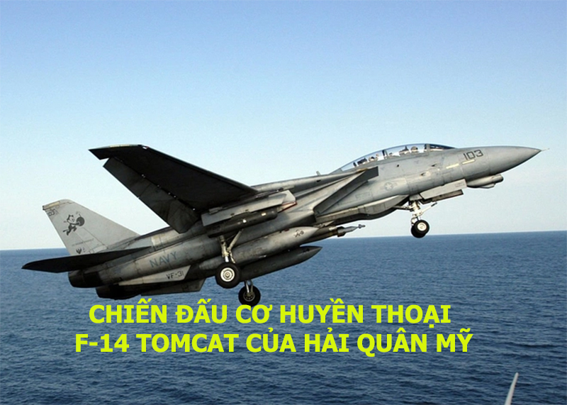 Chiến đấu cơ huyền thoại F-14 Tomcat của Hải quân Mỹ