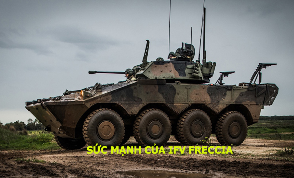 Sức mạnh của IFV Freccia trong biên chế quân đội Italia