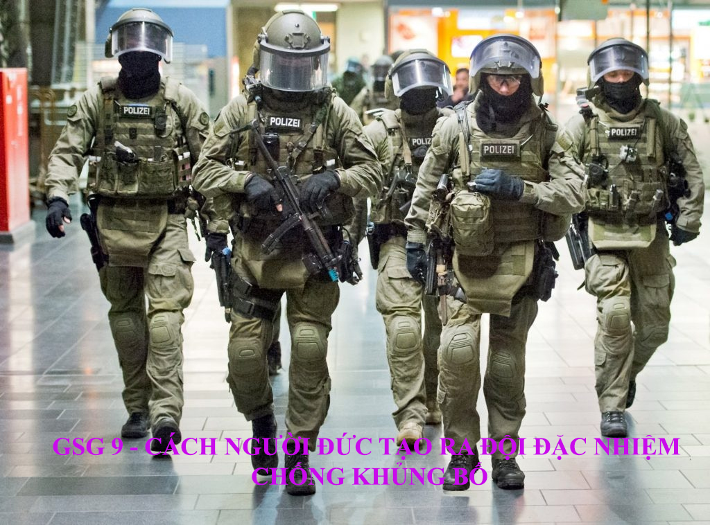 GSG 9 - Cách người Đức tạo ra đội đặc nhiệm chống khủng bố