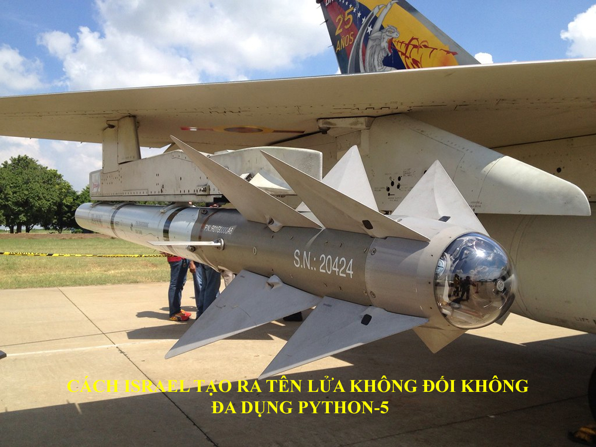 Cách Israel tạo ra tên lửa không đối không đa dụng Python-5