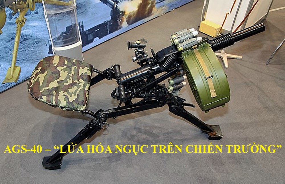 AGS-40 – “Lửa hỏa ngục trên chiến trường”