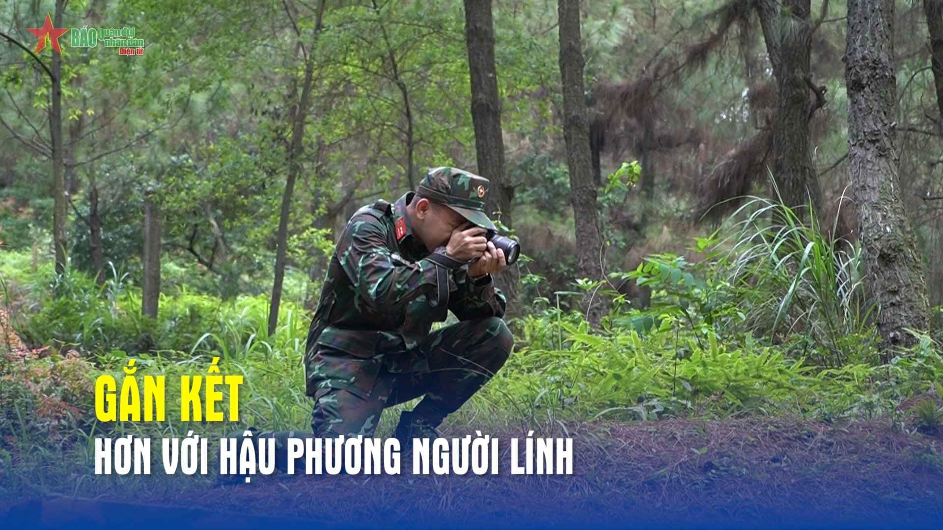 Gắn kết hơn với hậu phương người lính